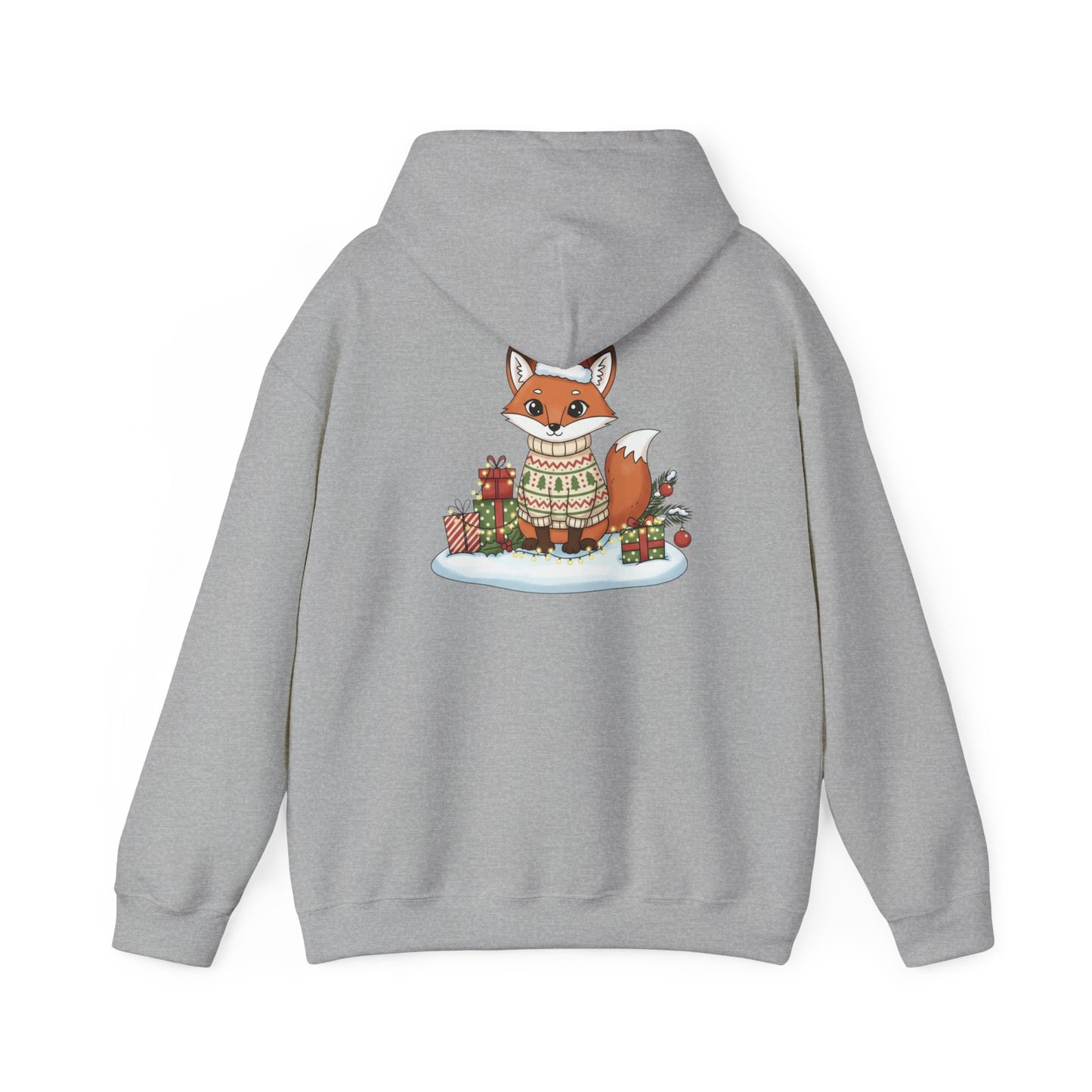 Glossy Candycore Strawberry Fox Hoodie | Y2K fruit art, 3D glossy print