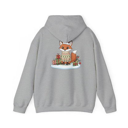 Glossy Candycore Strawberry Fox Hoodie | Y2K fruit art, 3D glossy print