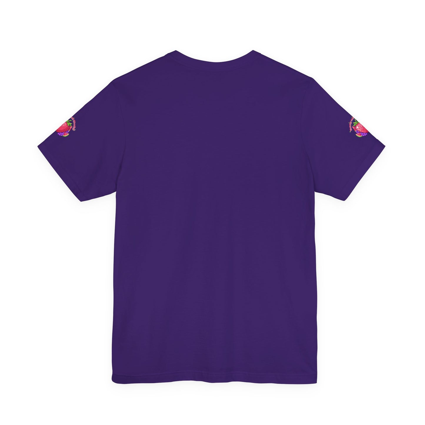 Fruit Lover T‑Shirt — "Strawberry and Grape" Cute Fruit Graphic Tee