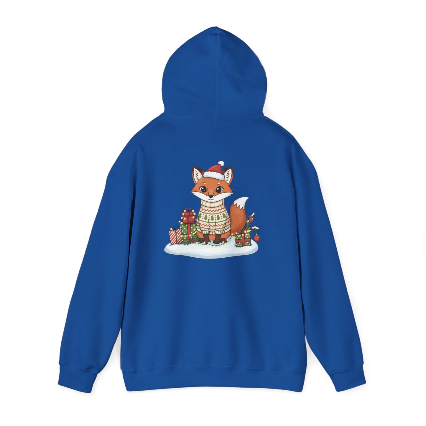Glossy Candycore Strawberry Fox Hoodie | Y2K fruit art, 3D glossy print