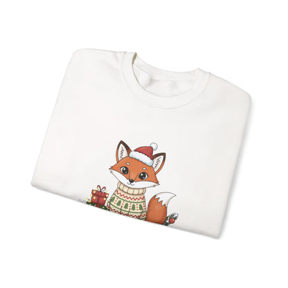 Cute Fox Crewneck Sweatshirt | Y2K Fruit Art, Candycore Gloss