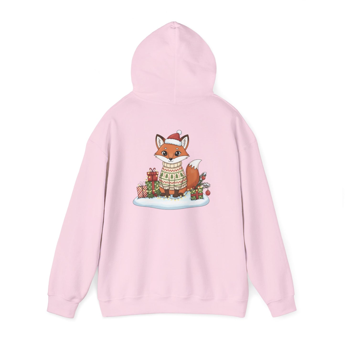 Glossy Candycore Strawberry Fox Hoodie | Y2K fruit art, 3D glossy print