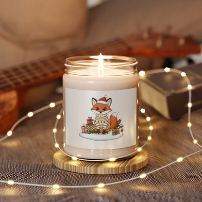 Cute Fox Scented Soy Candle — 9oz