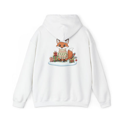 Glossy Candycore Strawberry Fox Hoodie | Y2K fruit art, 3D glossy print