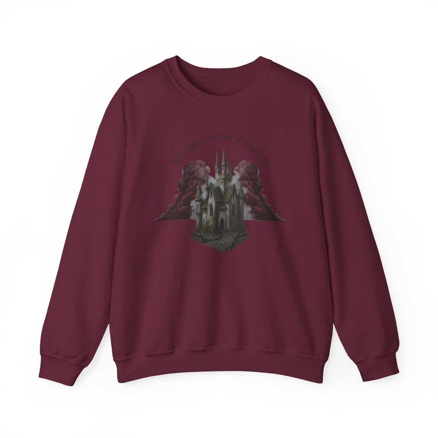 Whispers of the Forgotten Crewneck Sweatshirt | Castlecore, Dark Academia