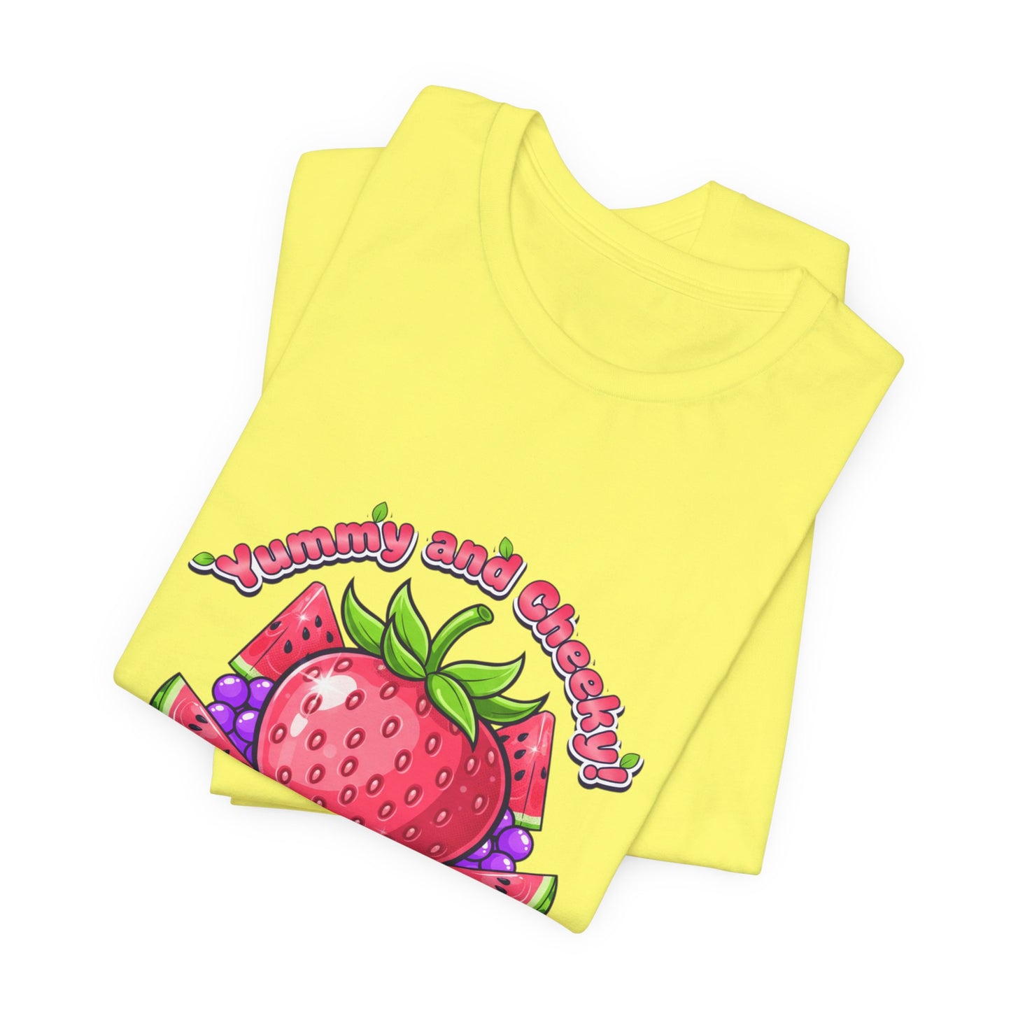 Fruit Lover T‑Shirt — "Strawberry and Grape" Cute Fruit Graphic Tee