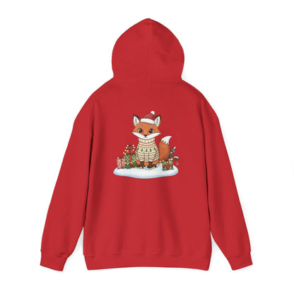 Glossy Candycore Strawberry Fox Hoodie | Y2K fruit art, 3D glossy print