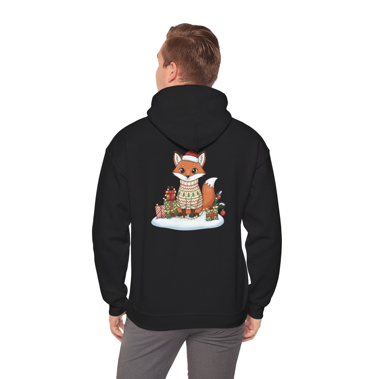 Glossy Candycore Strawberry Fox Hoodie | Y2K fruit art, 3D glossy print