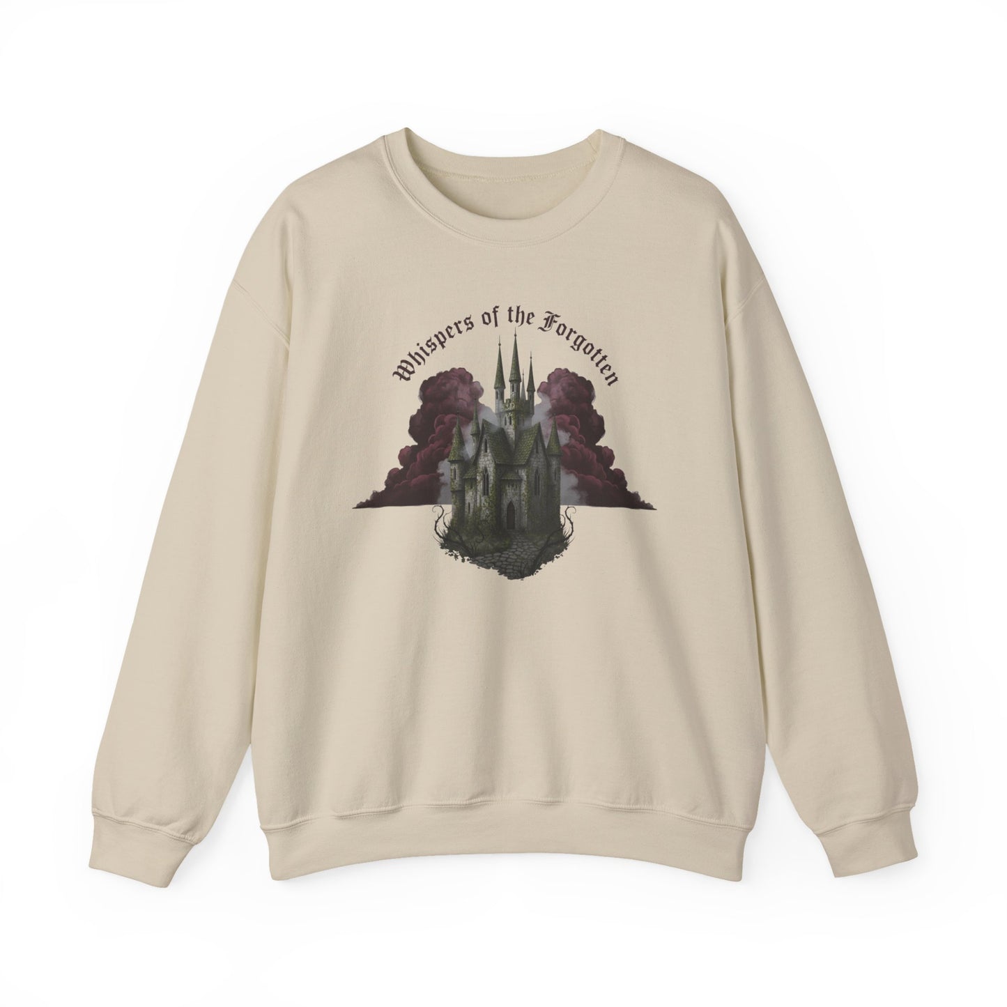 Whispers of the Forgotten Crewneck Sweatshirt | Castlecore, Dark Academia