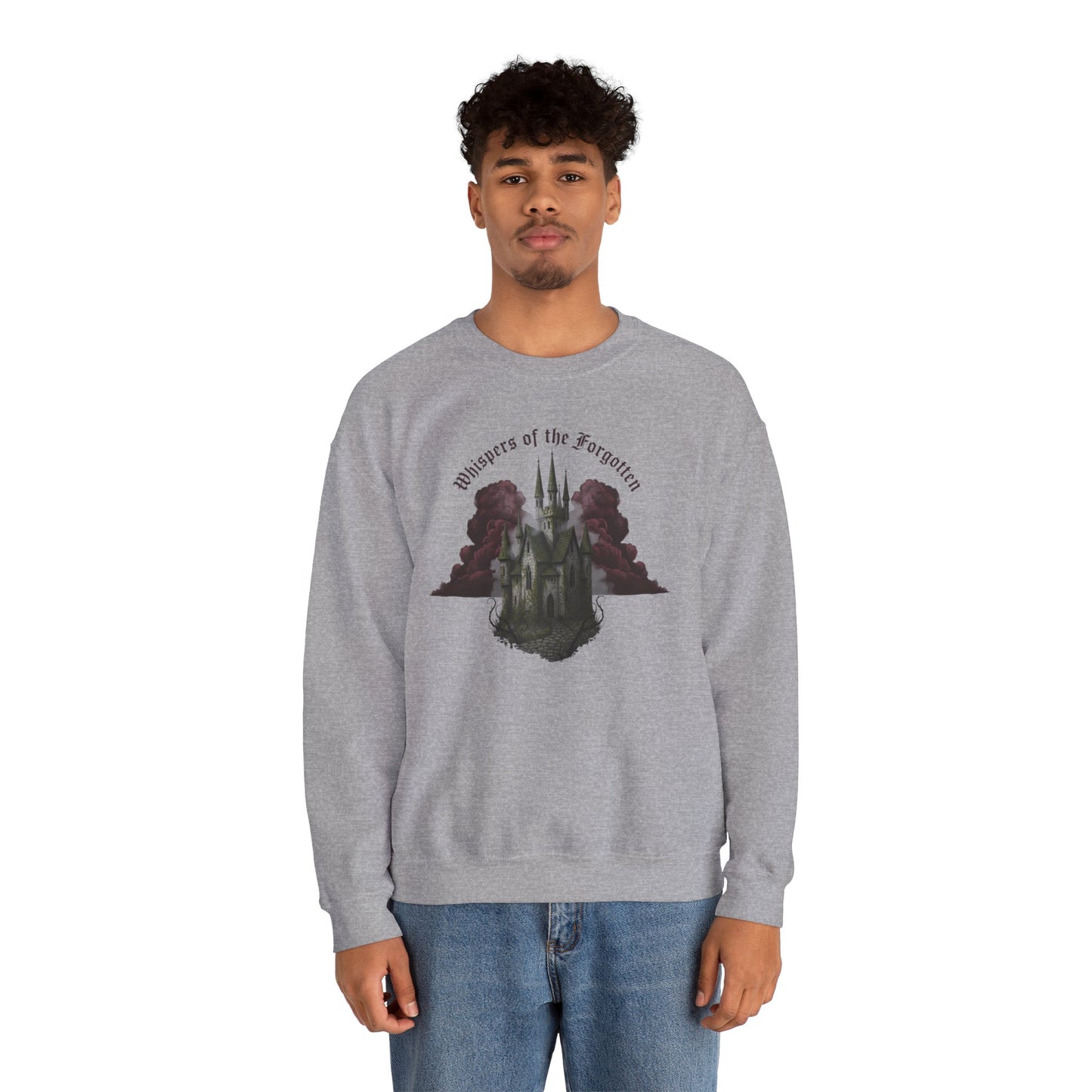 Whispers of the Forgotten Crewneck Sweatshirt | Castlecore, Dark Academia