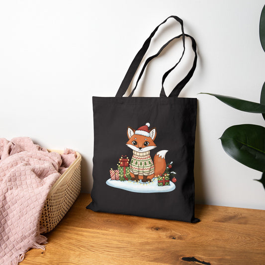 Glossy Strawberry Fox Tote | Y2K Fruit Art, Candycore 3D Print