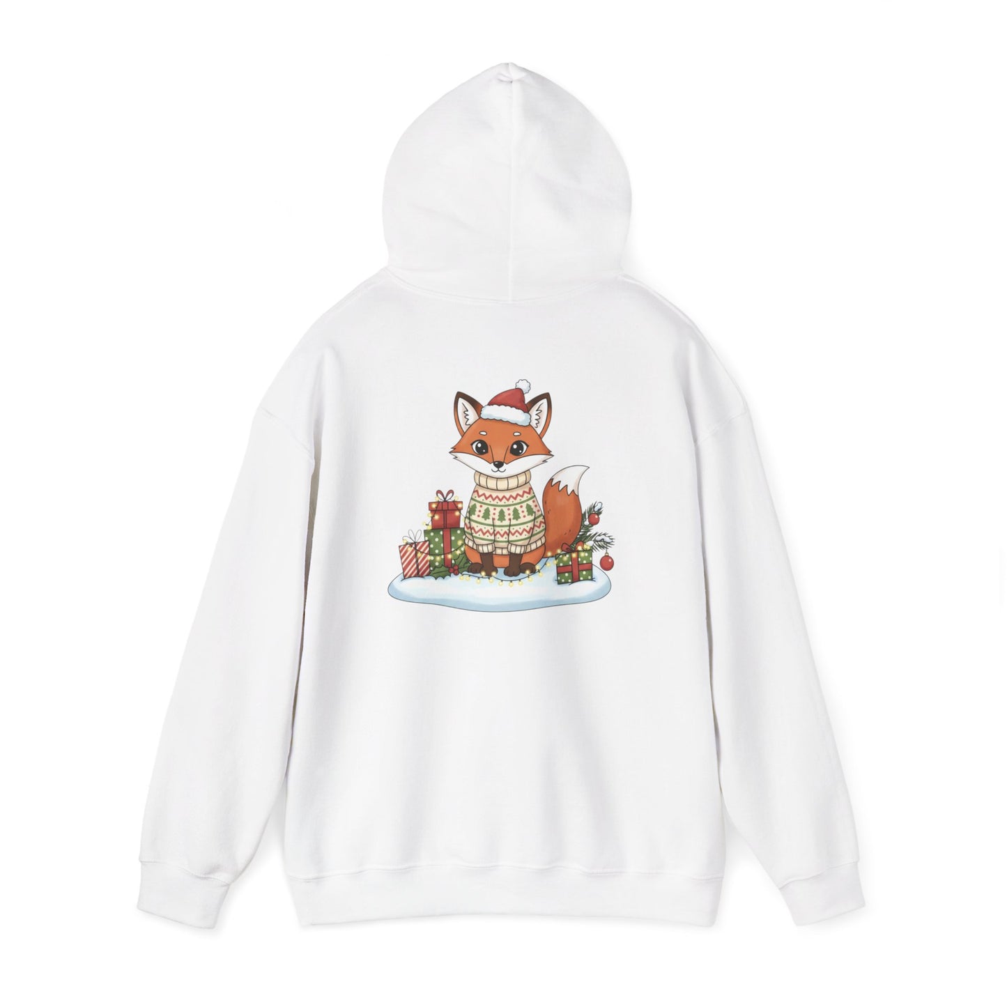 Glossy Candycore Strawberry Fox Hoodie | Y2K fruit art, 3D glossy print