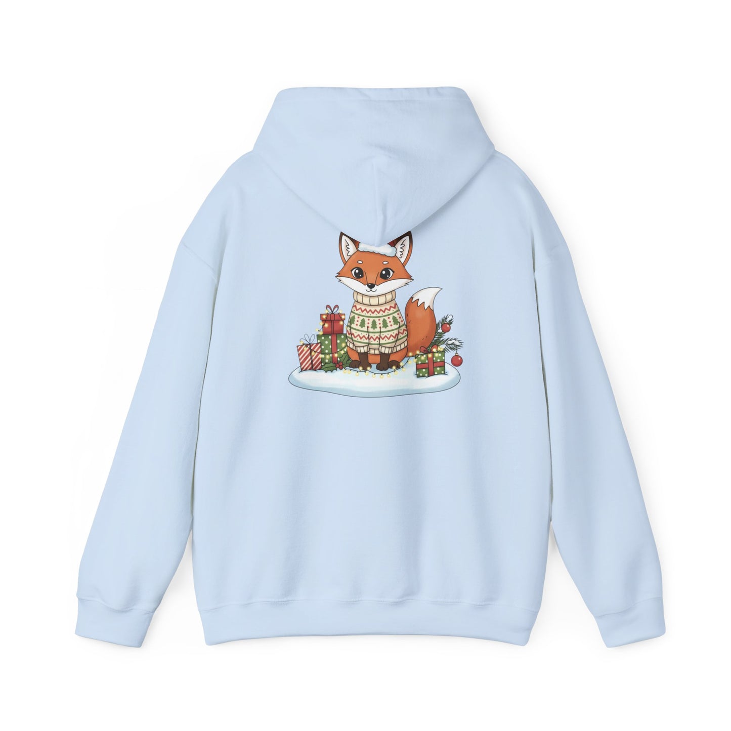 Glossy Candycore Strawberry Fox Hoodie | Y2K fruit art, 3D glossy print