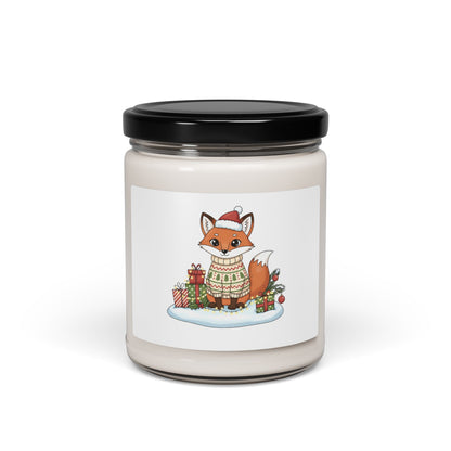 Cute Fox Scented Soy Candle — 9oz