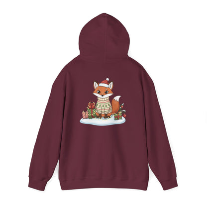 Glossy Candycore Strawberry Fox Hoodie | Y2K fruit art, 3D glossy print