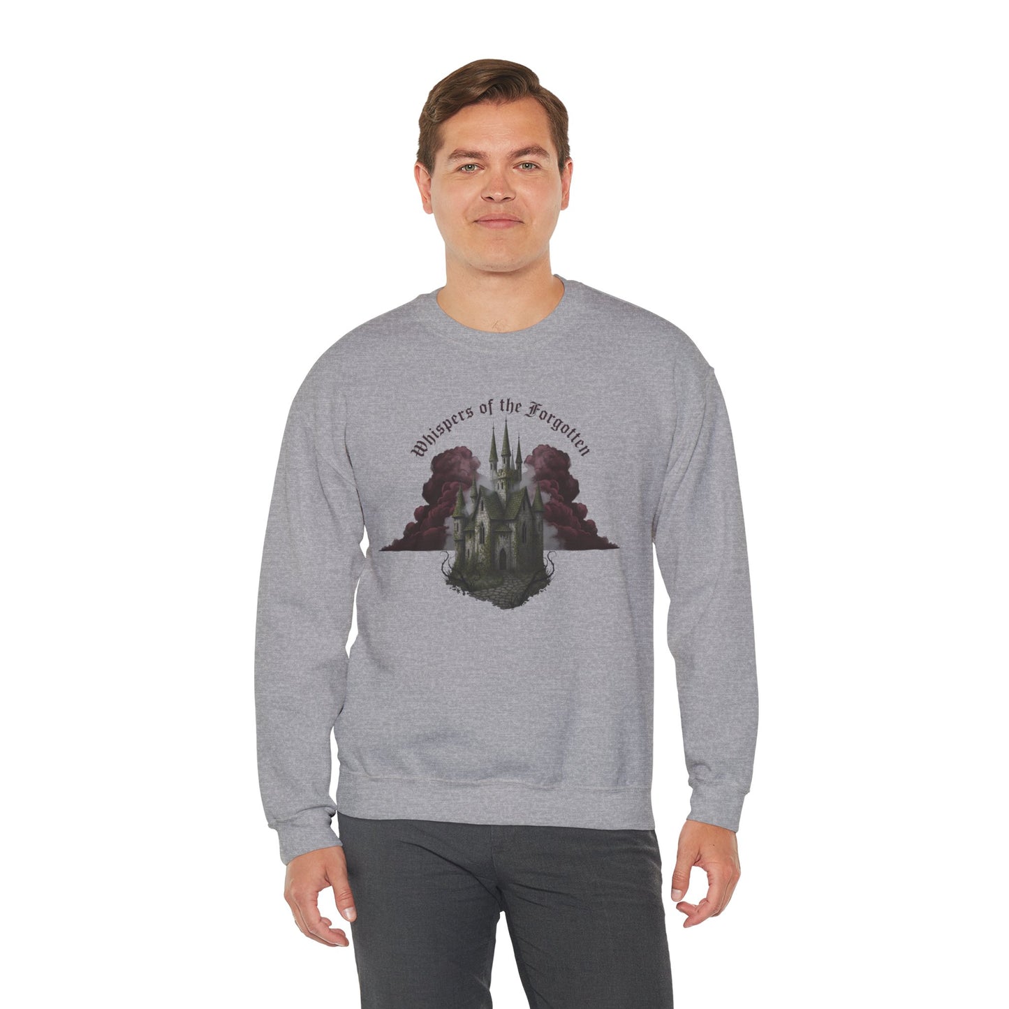 Whispers of the Forgotten Crewneck Sweatshirt | Castlecore, Dark Academia