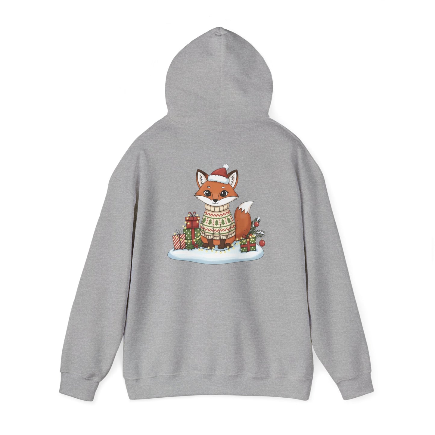 Glossy Candycore Strawberry Fox Hoodie | Y2K fruit art, 3D glossy print