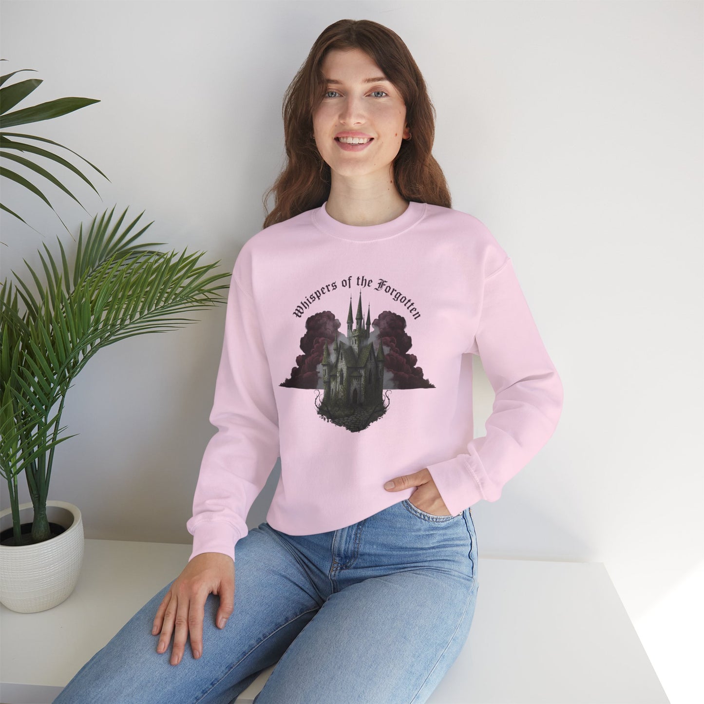 Whispers of the Forgotten Crewneck Sweatshirt | Castlecore, Dark Academia